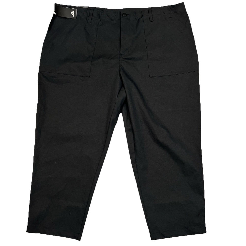 Adidas Men's Go-To Progressive Golf Pants Black 44x30 NWT Loose Fit Comfortable